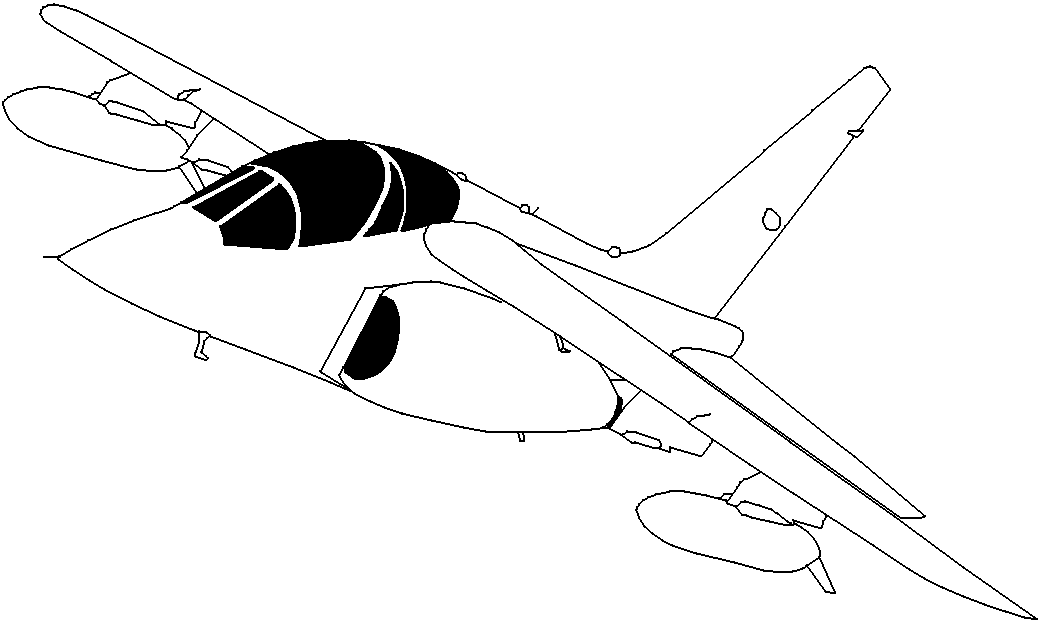 Alpha Jet simulated stamp
            image